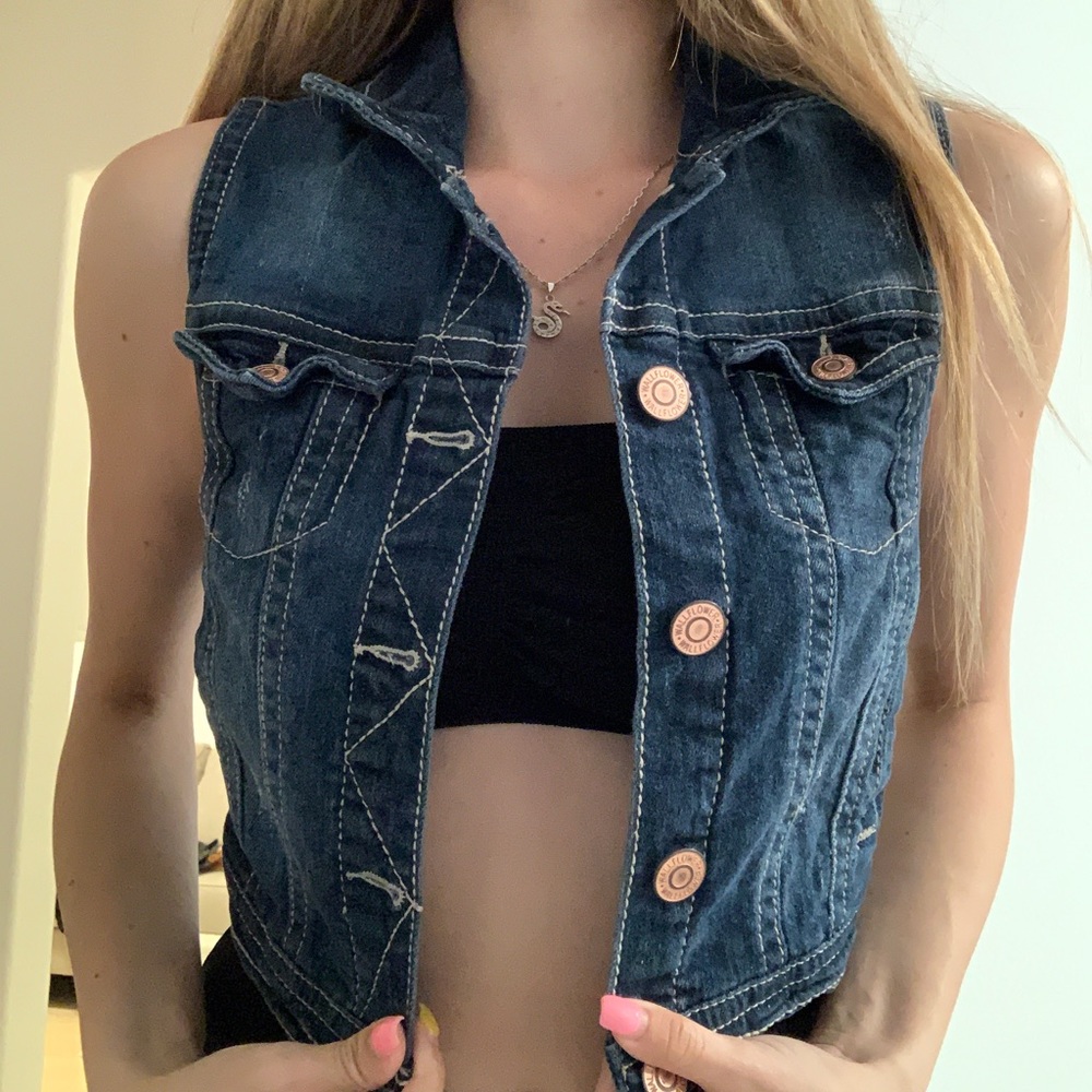 💀 Cropped Jean Jacket 💀